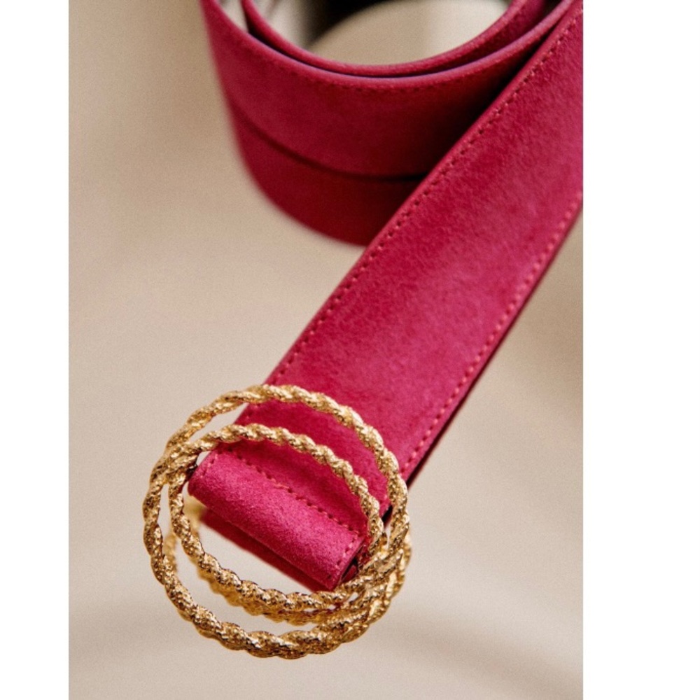 🌿|NWT| Sézane Penelope Belt- 80cm - Picture 2 of 14